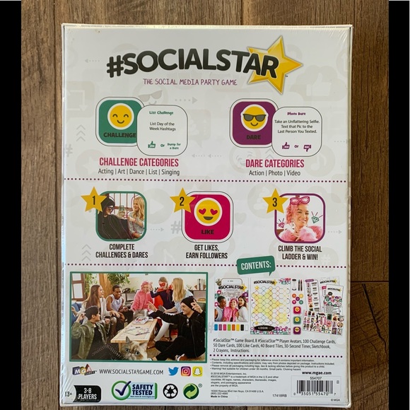 NEW #SocialStar Game Ages 13+ - Picture 2 of 2